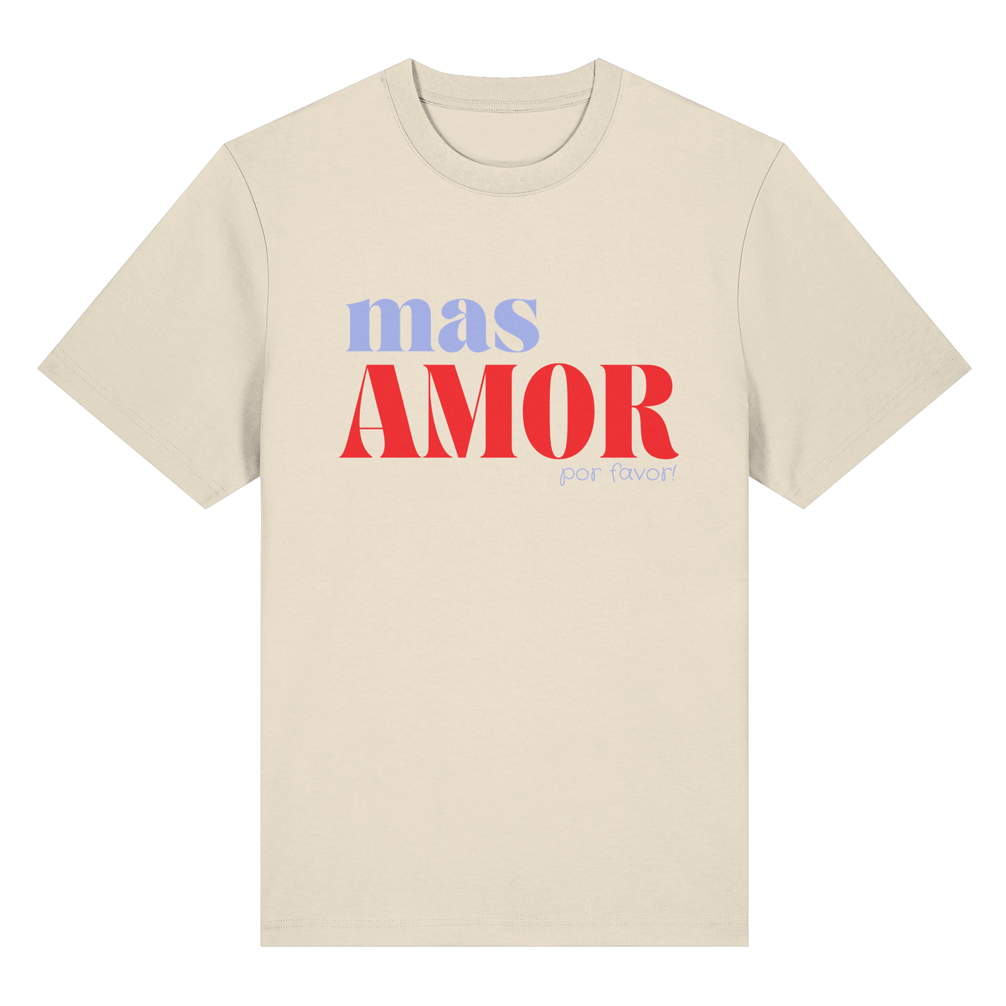mas AMOR por favor! T-Shirt - nachhaltig & fair - Organic Heavy T-Shirt