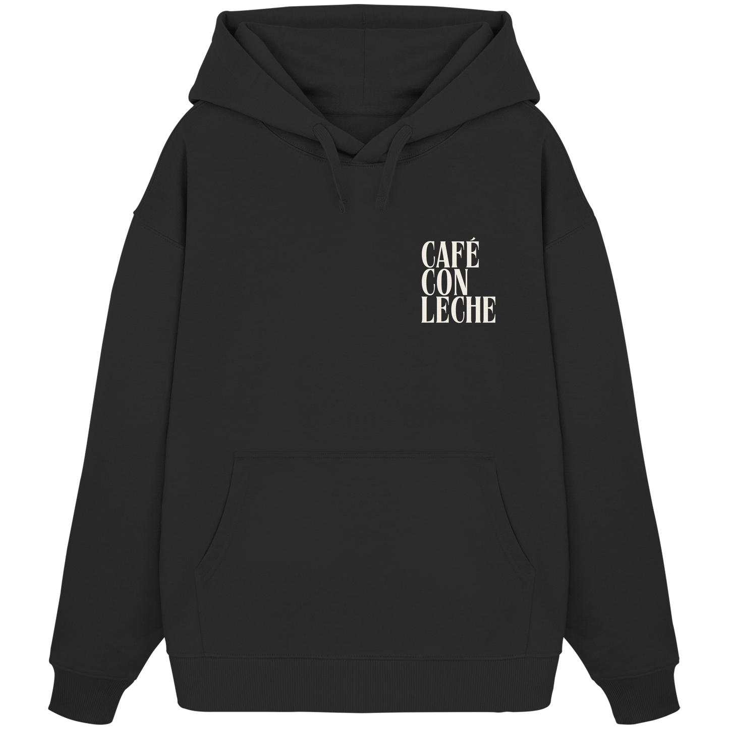 Café con leche Hoodie - nachhaltig & fair - Organic Oversize