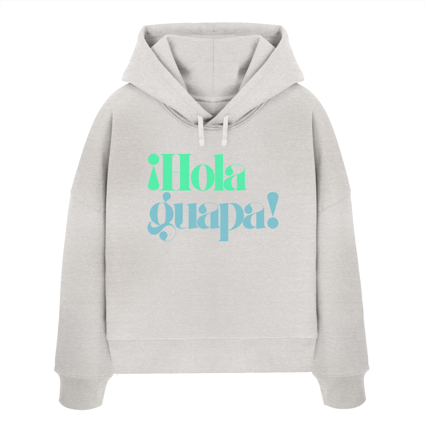 Hola guapa! Hoodie - nachhaltig & fair - Womens Organic Boxcut