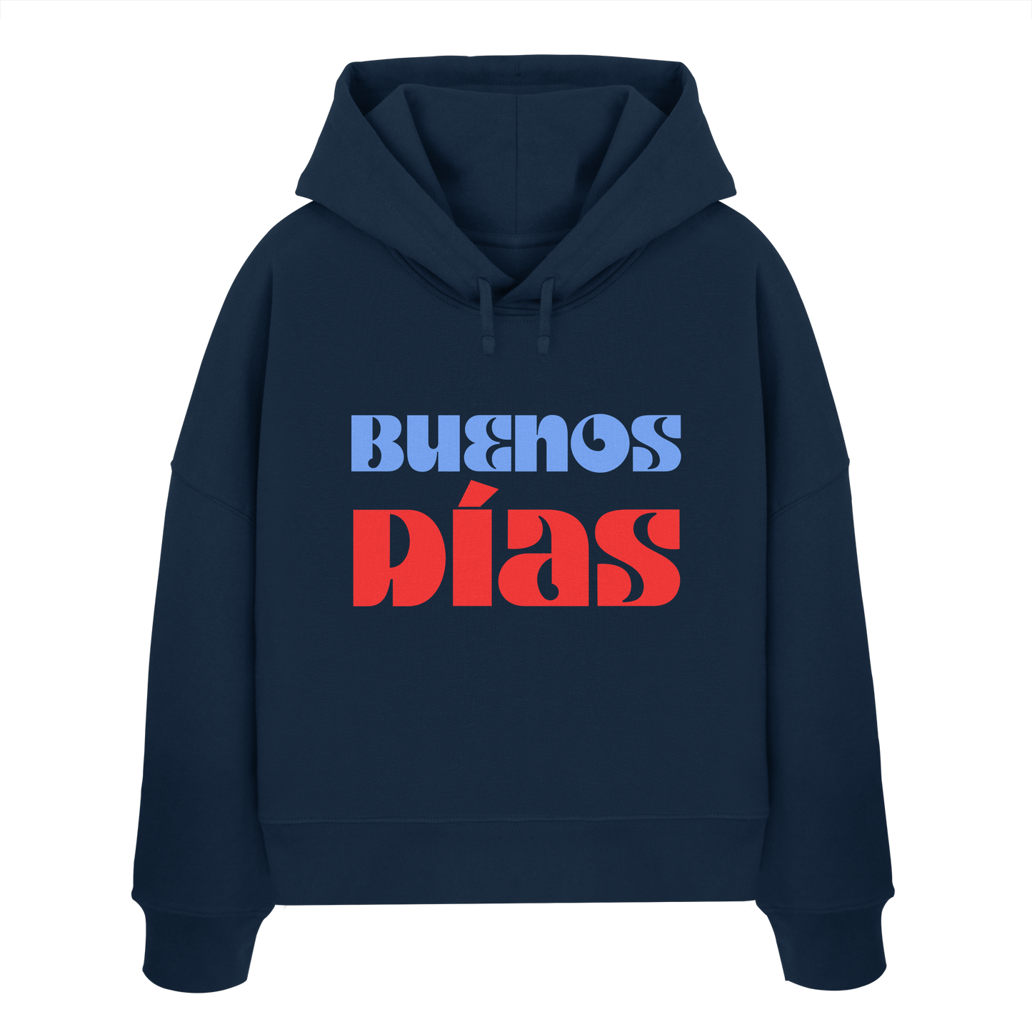 Buenos días Colección - nachhaltig & fair - Womens Organic Boxcut Hoodie