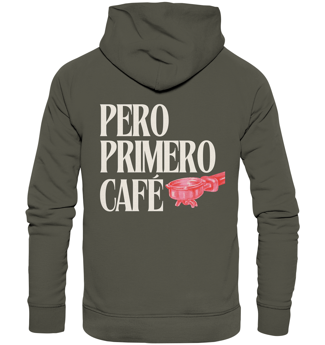 PERO PRIMERO CAFÈ Colección - nachhaltig & fair - Organic Basic Hoodie