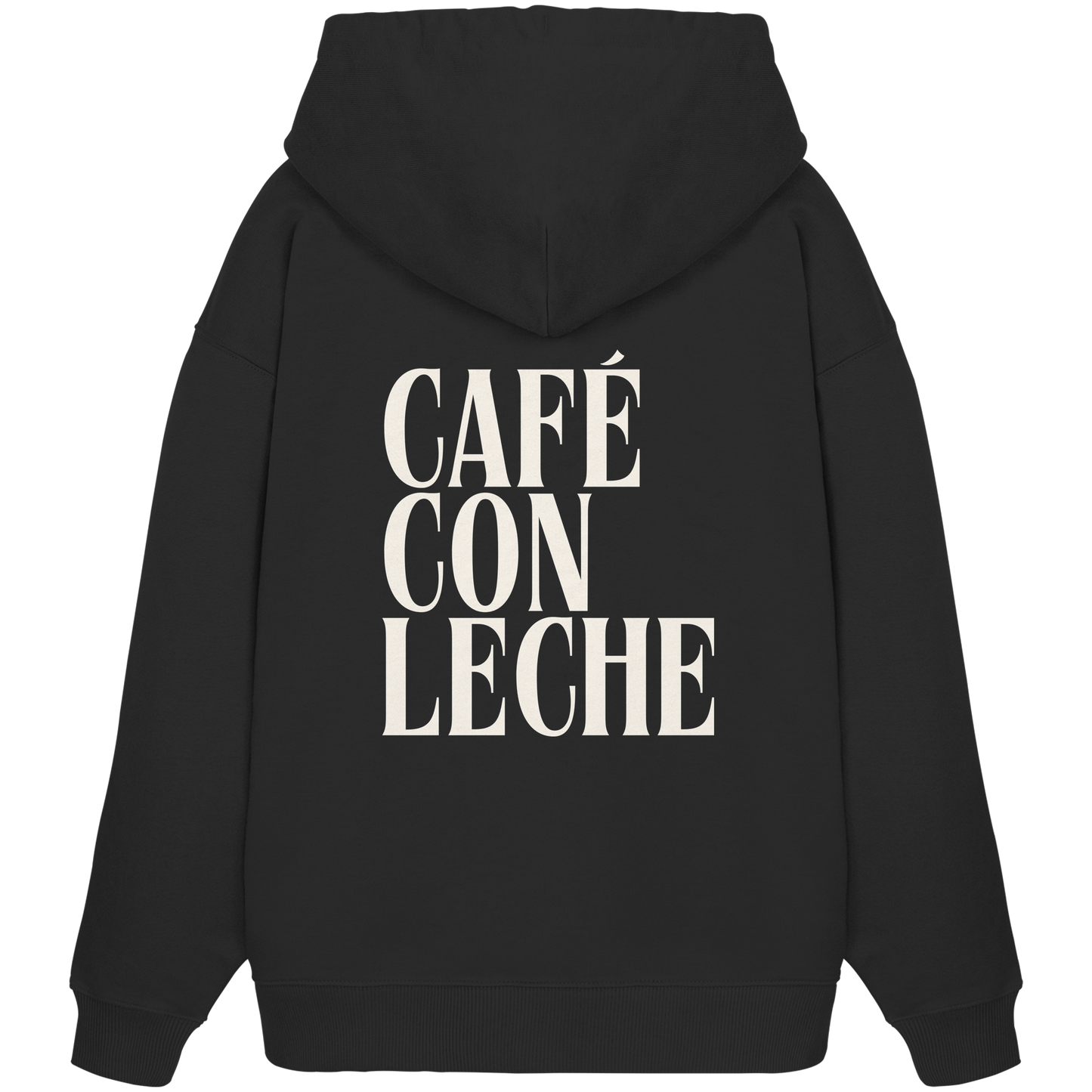 Café con leche Hoodie - nachhaltig & fair - Organic Oversize