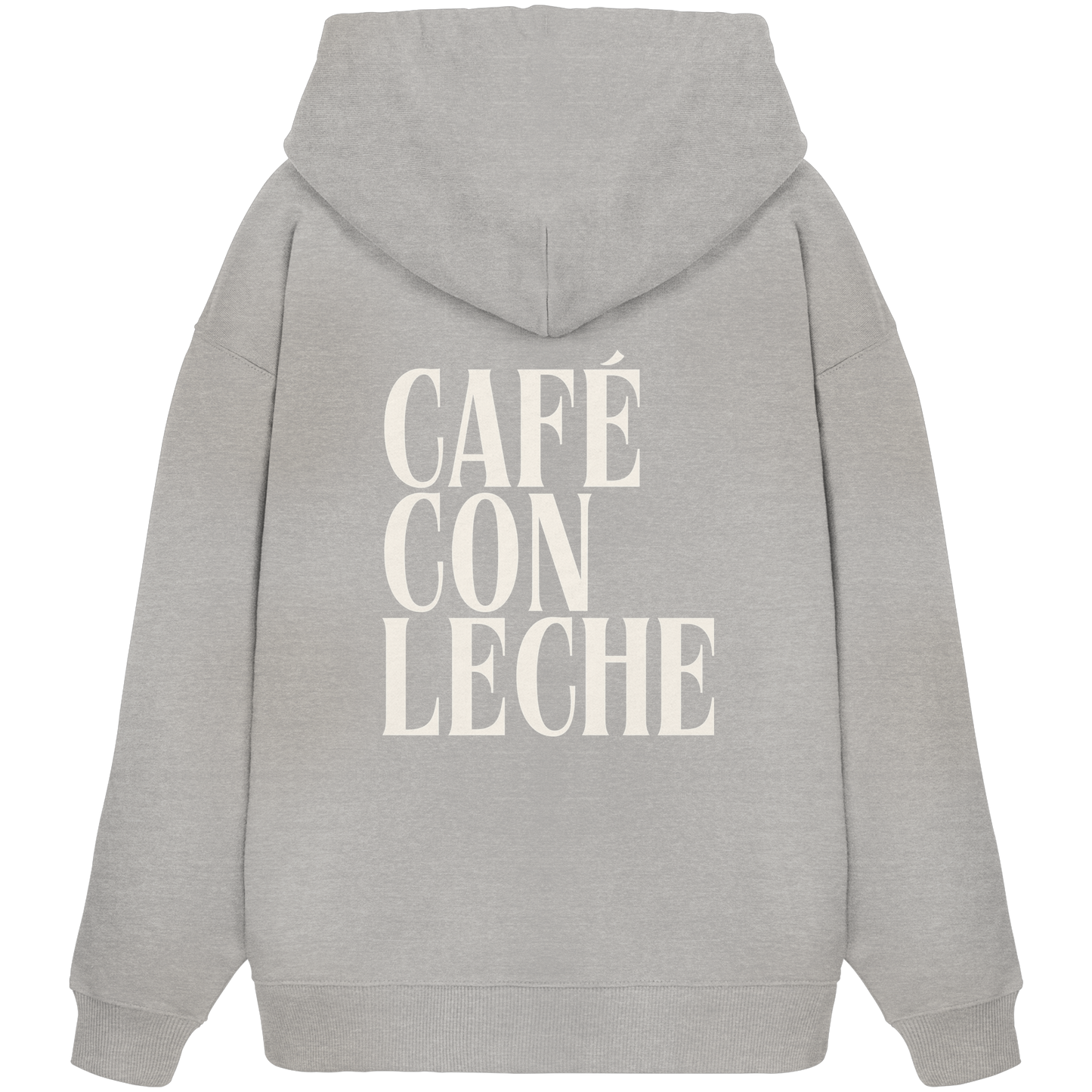 Café con leche Hoodie - nachhaltig & fair - Organic Oversize