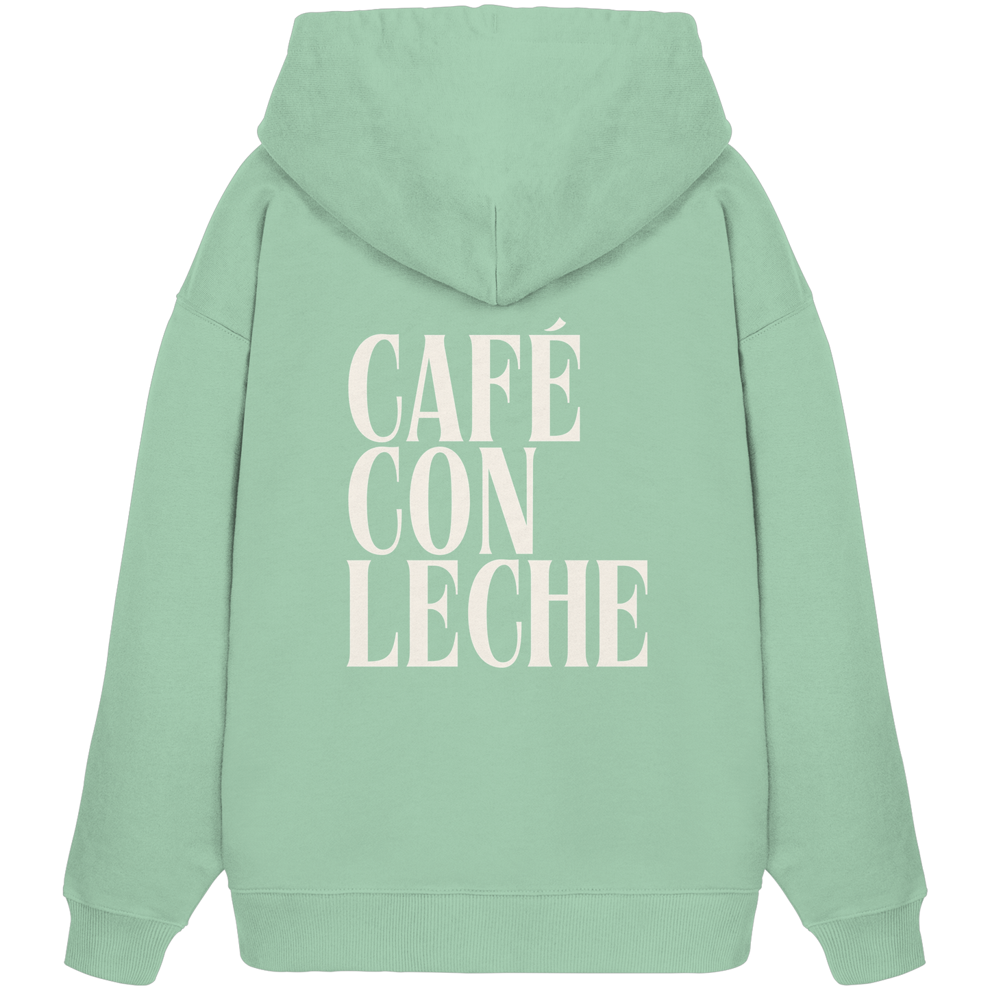 Café con leche Hoodie - nachhaltig & fair - Organic Oversize