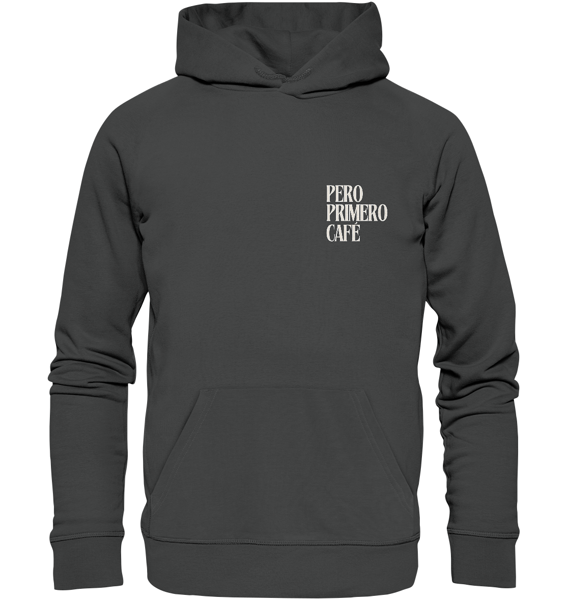 PERO PRIMERO CAFÈ Colección - nachhaltig & fair - Organic Basic Hoodie