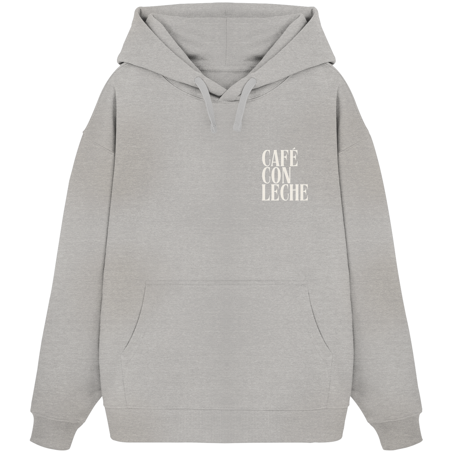Café con leche Hoodie - nachhaltig & fair - Organic Oversize