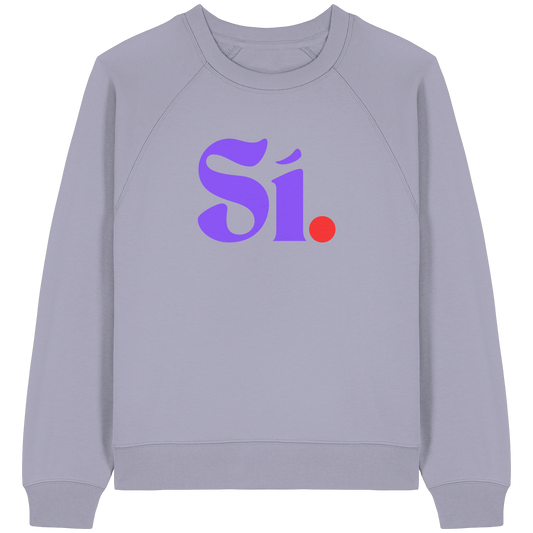 Sí. Hoodie - nachhaltig & fair - Womens Organic Raglan Sweatshirt